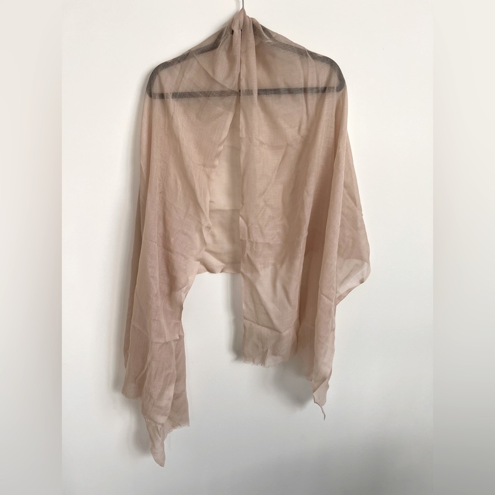 Neutral Pashmina Style Wrap